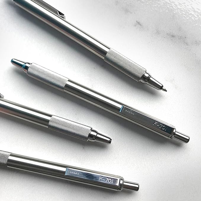 Zebra Pen F-701 Ballpoint Black Ink Fine Point 0.8mm Pen, Heavy Duty, Durable - Image 5