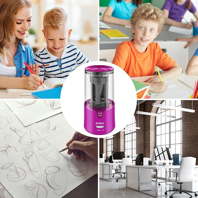 AFMAT Electric Pencil Sharpener - Image 7