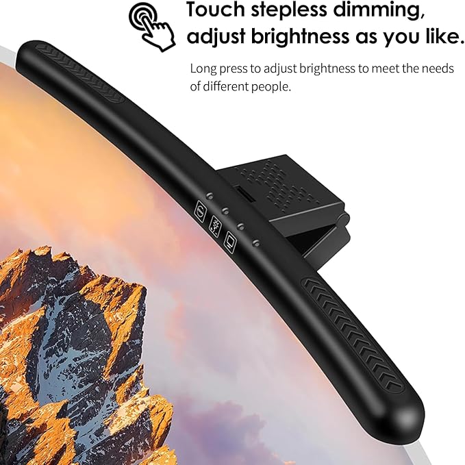 BY-J Computer Monitor Light Bar, Eye-Care USB Reading LED Task Lamp - Image 4