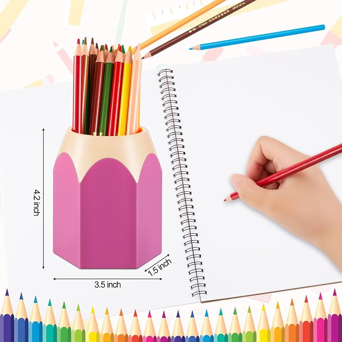 Henoyso 10 Pieces Pencil Shaped Cups - Image 2
