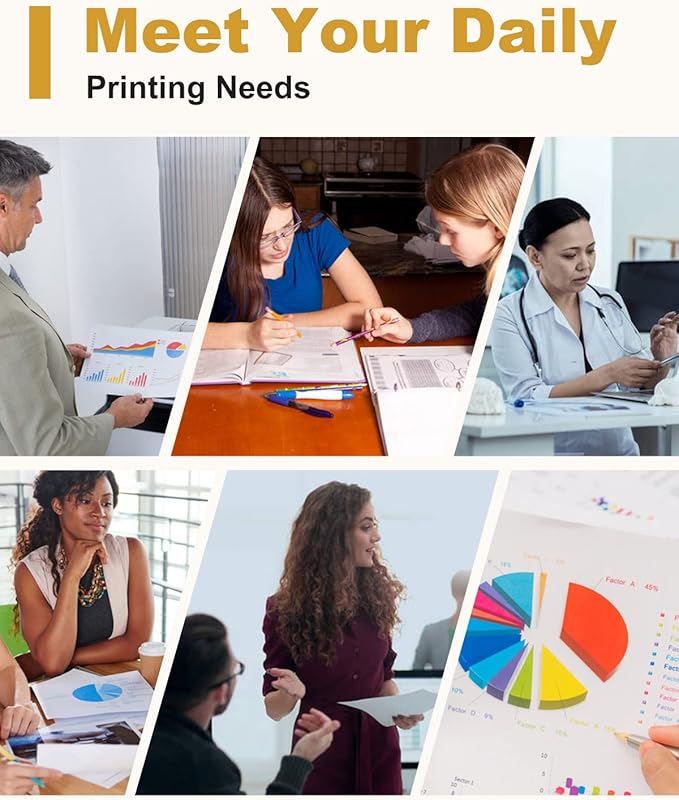 LC406 Ink Cartridges Compatible with Brother MFC-J4335DW MFC-J4535DW MFC-J5855DW MFC-J6555DW (LC406BK, LC406C, LC406M, LC406Y, 4-Pack)-DeskLoop Office