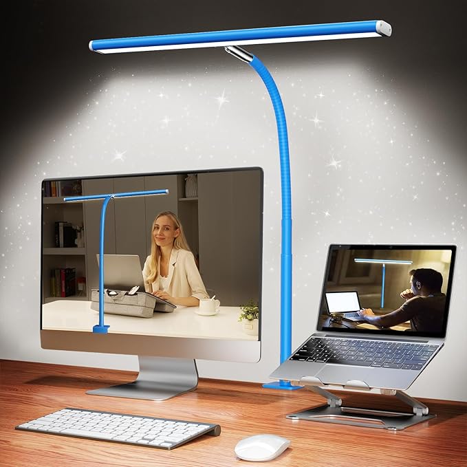 Airlonv LED Desk Lamp for Office Home, Eye-Caring Desk Light by Airlonv