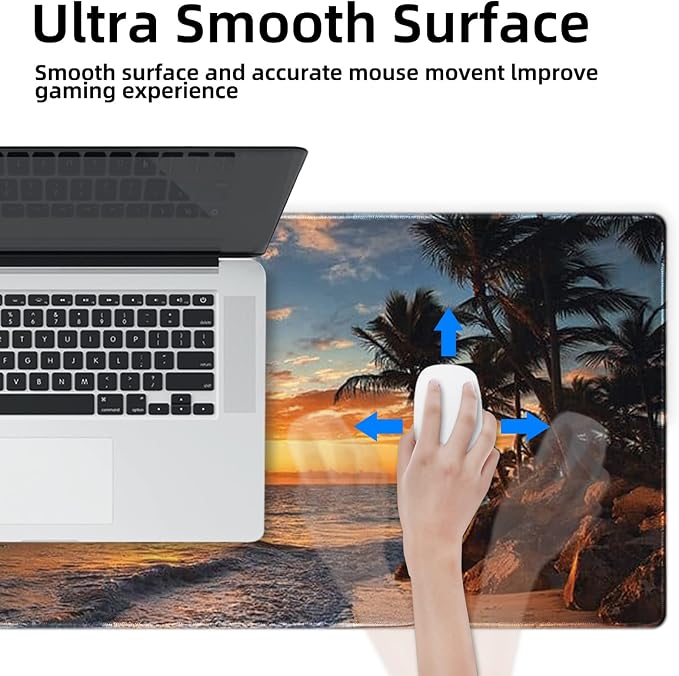 Galdas Gaming Mouse Pad XXL XL Large Mouse Pad Mat Long Extended Mousepad Desk - Image 5