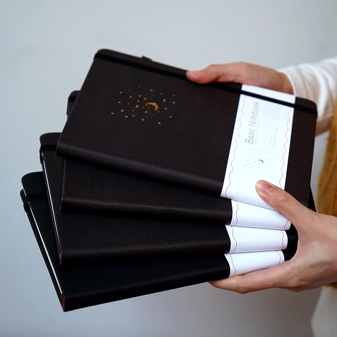 CAGIE 4 Pack Lined Journal Notebooks - Image 7