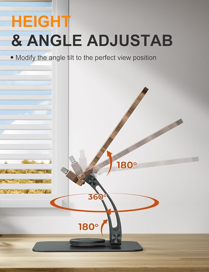 Tounee Book Stand for Reading, Adjustable Book Holder - Image 4