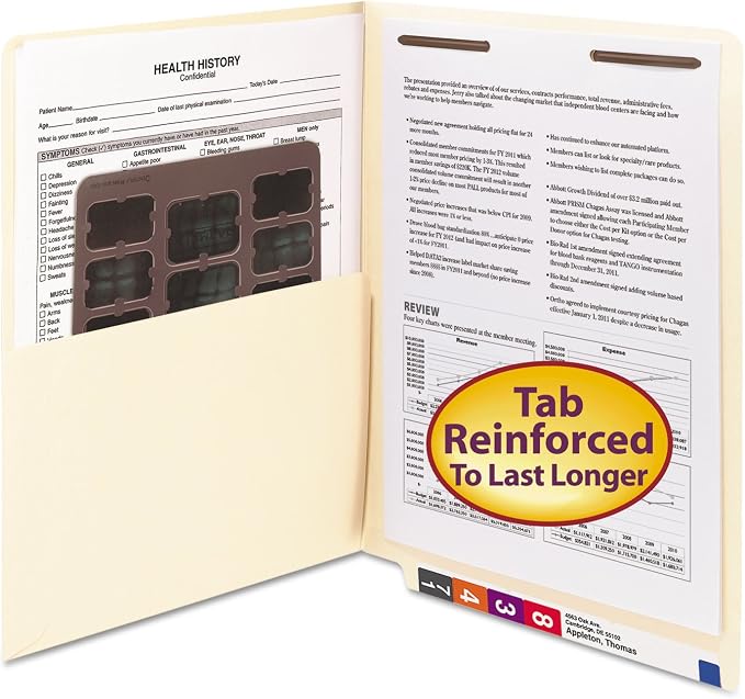 Smead End Tab Pocket Folder by SMEAD