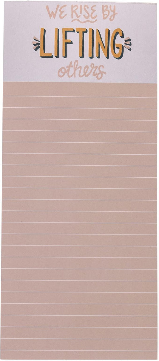 Graphique “We Rise” Magnetic Notepad | 100 Tear-Away Sheets | Grocery, To-Do by GraphiquedeFrance