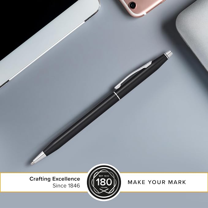 Cross Classic Century Black Lacquer Ballpoint Pen - Image 5