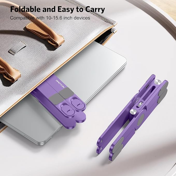 OMOTON 360° Rotating Laptop Stand Riser - Image 6