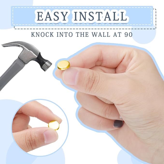Shimeyao 30 Pcs Vintage Push Pins, Large Metal Thumb Tacks - Image 3