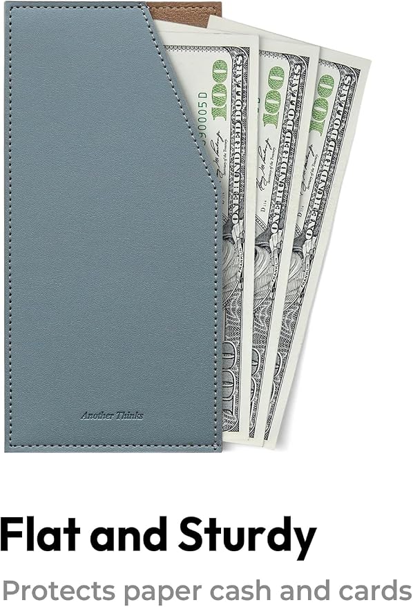 carrotez PU Leather Card and Cash Envelope - Image 5