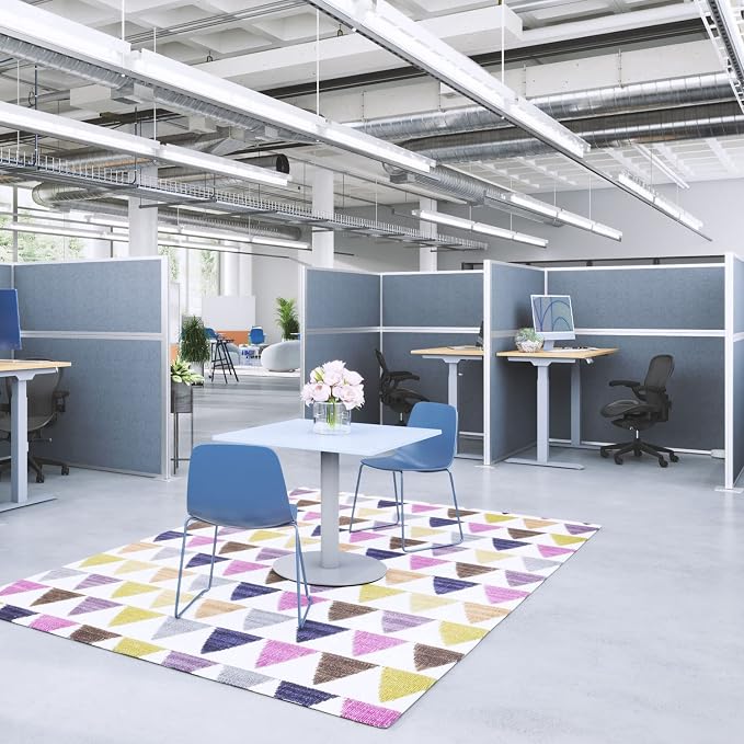 Versare Hush Panel Cubicle Kit | Workstation Partition Walls | Sound Dampening - Image 3