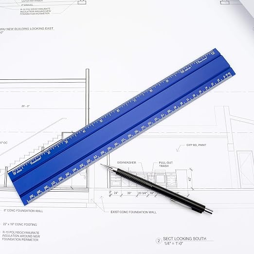 Alumicolor Aluminum Office Ruler - Image 4