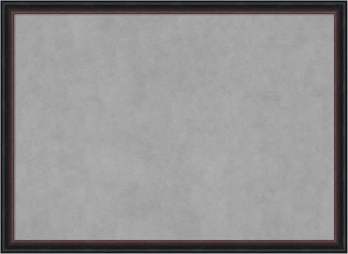 Amanti Art Black Framed Magnetic Board 22x30 Medium Vision Board by AmantiArt