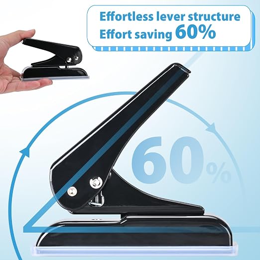 Single Hole Punch, 30 Sheet Capacity, - Image 3