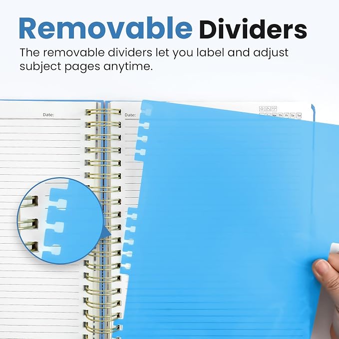 Hardcover Spiral Journal Notebooks - Image 4