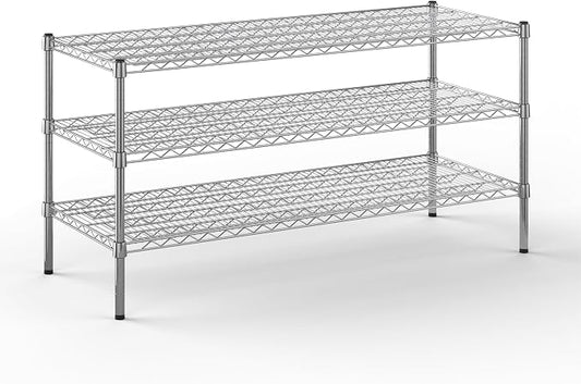 Regal Altair 21" Deep x 54" Wide x 27" Height Wire Shelving Kit | 3-Tier | NSF by Regal+Altair