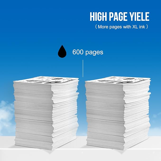 PG-240 XL 240XL Black Ink Cartridge Replacement for Canon 240XL 240XL PG-240XL PG240 Use for Canon MG3620 MG3600 TS5120 TS5100 MG2120 MG3520 MX452 MX512 MX472 MG2220 Printer (Black, 2 Pack)-DeskLoop Office