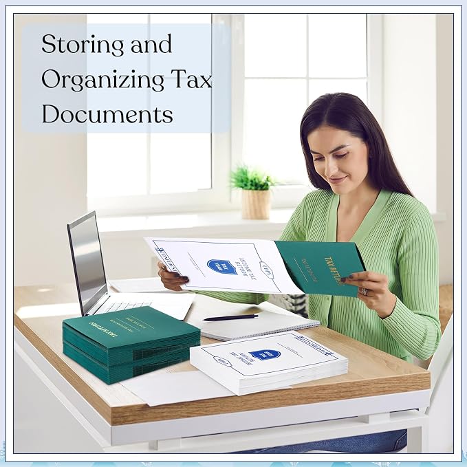 Skyygemm 50 Pcs 9 x 12 Inch Tax Return Envelopes and Tax Return Folders Set 25 - Image 5