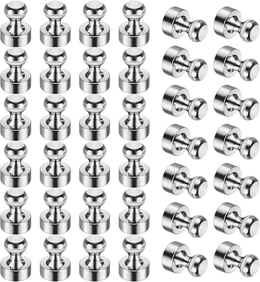 36Pack Magnets for Whiteboard Refrigerator Magnet Fridge Magnets Small Magnet for Whiteboard Office Classroom Home Neodymium-DeskLoop Office