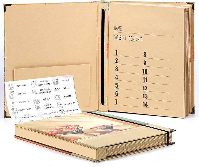 Important Document Organizer, Expanding File Folder by YOPCDJ
