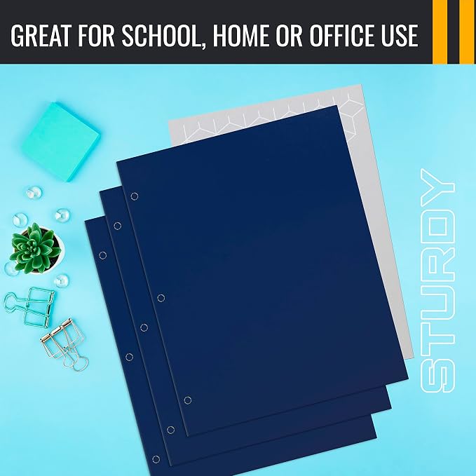 Better Office Products Blue Folders - Image 6