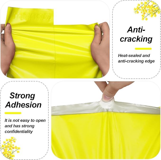 JinRuiKJ Thank You Poly Mailer 10x13 Inch 100 PCS, Shipping Bags - Image 4