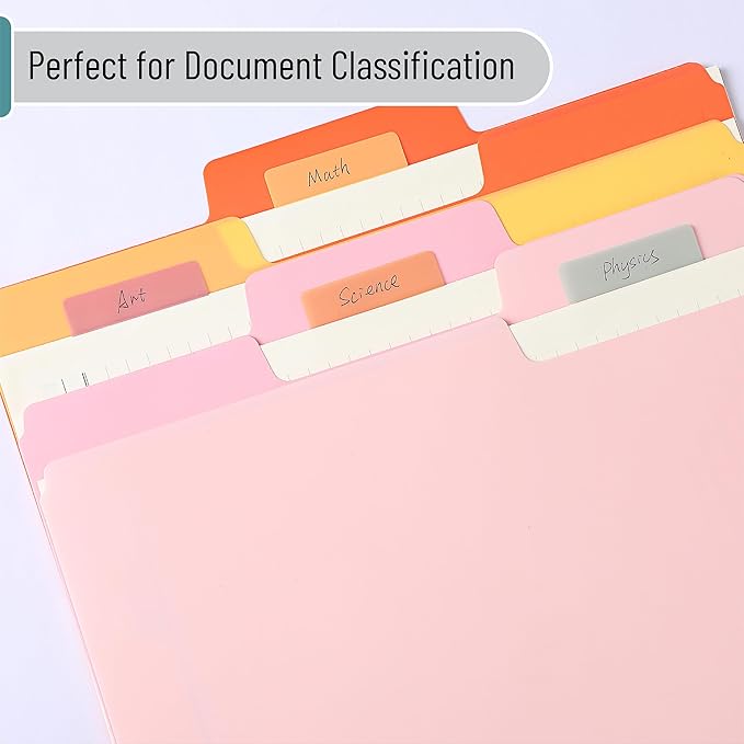 Mr. Pen- Sticky Index Tabs, 500 Pcs, 21 Sets, Colorful Sticky Tabs for Notebooks, Page Markers, Page Tabs for Binders, Page Tabs Sticky Tabs for Books, Notebook Tabs, Book Sticky Tabs for Notebooks-DeskLoop Office