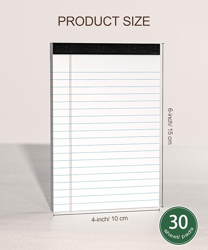 Legal Pads 4x6 Small Notepads, 14-Pck Note Pads - Image 2