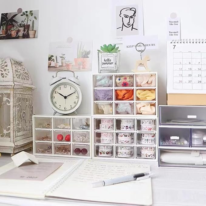 Feadily 2PCS Small Drawer Organizer - Image 2