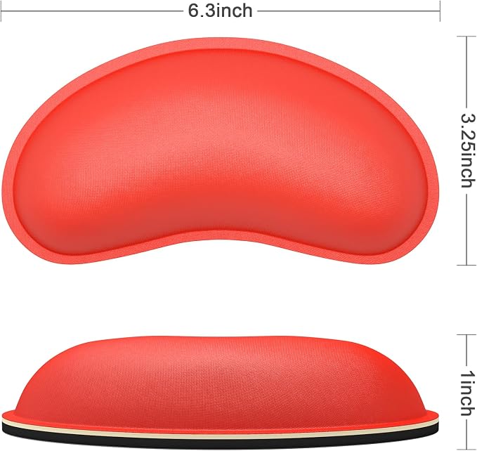 Dapesuom Mouse Wrist Rest, Cute Ergonomic Memory Foam Mouse Wrist - Image 6