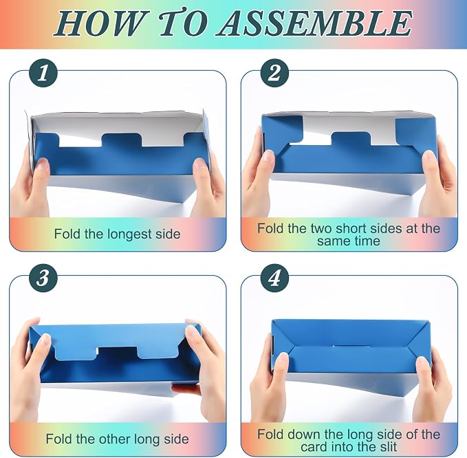 Pasimy 25 Pcs Boho Cardboard Magazine File Holder Magazine Organizer Book Bin - Image 3