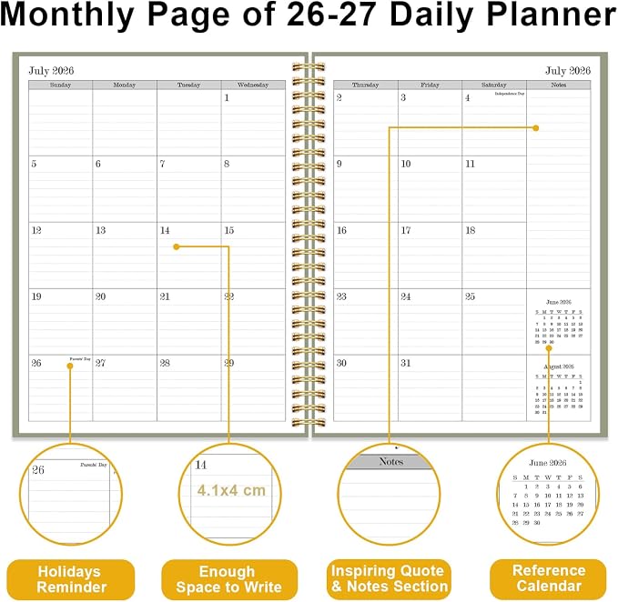 Daily Planner 2026-2027 - Image 3