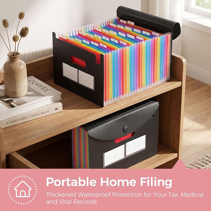SKYDUE Accordion File Organizer - Image 4