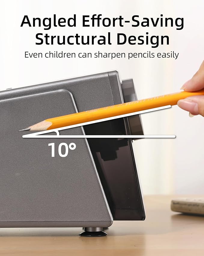 ZMOL Heavy Duty Electric Pencil Sharpener - Image 7