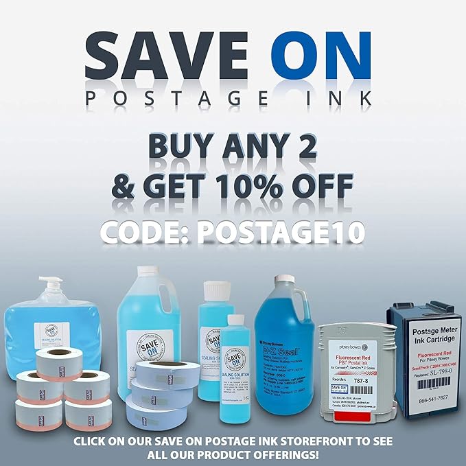 Save On Postage Ink Compatible PB 745-1 Direct Thermal Labels 4" X 6" Shipping - Image 3