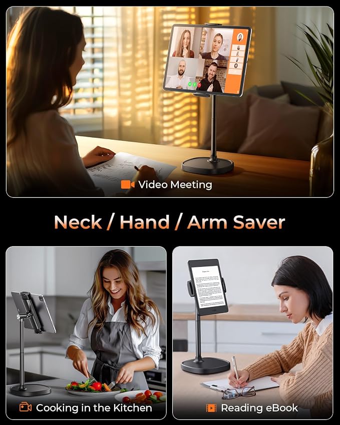 DIMONCOAT Height Adjustable Tablet Stand - Image 4