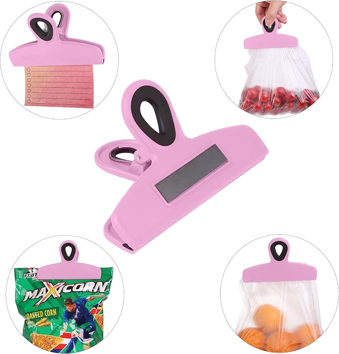 Mr. Pen- Magnetic Bag Clips, 4 Pack, Durable Plastic - Image 9