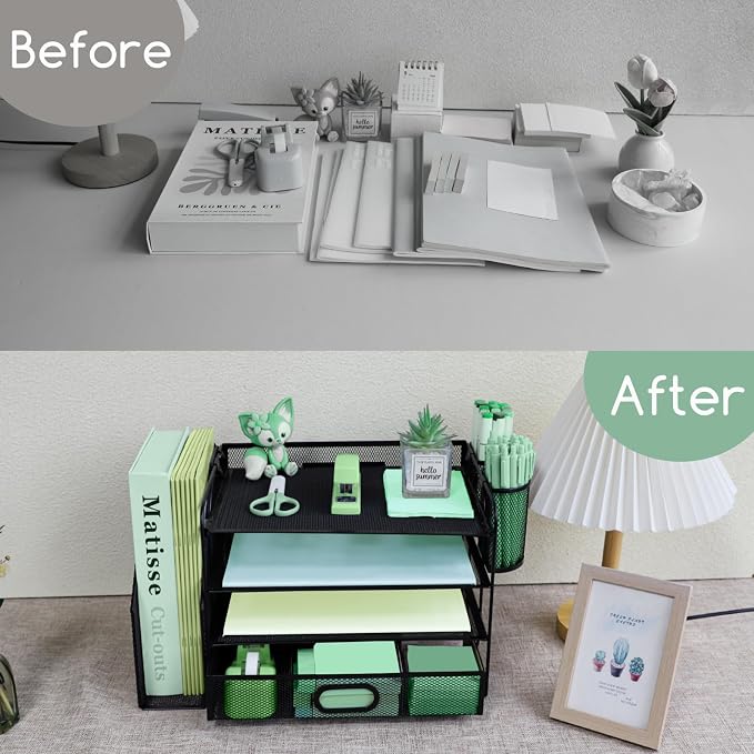 4 Tier Desk File Organiser - Image 6