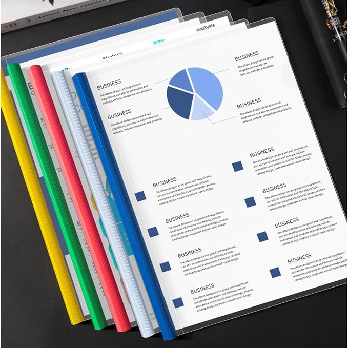JOERSH 10Pcs Clear Report Covers - Image 6