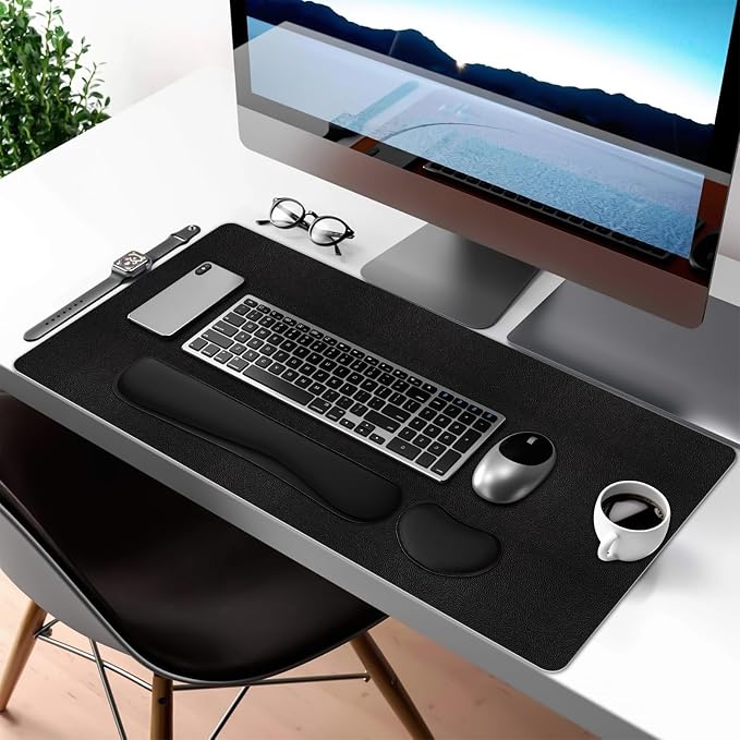 Desk Pad Mat Set, 3-in-1Large Mouse Pads - Image 3