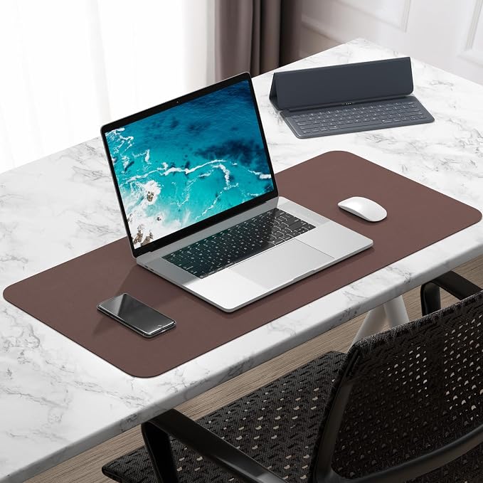 Hsurbtra Desk Pad, XL Extended Mouse Pad, Waterproof Desktop Blotter Protector - Image 7