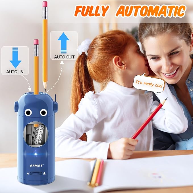 AFMAT Electric Pencil Sharpener - Image 2
