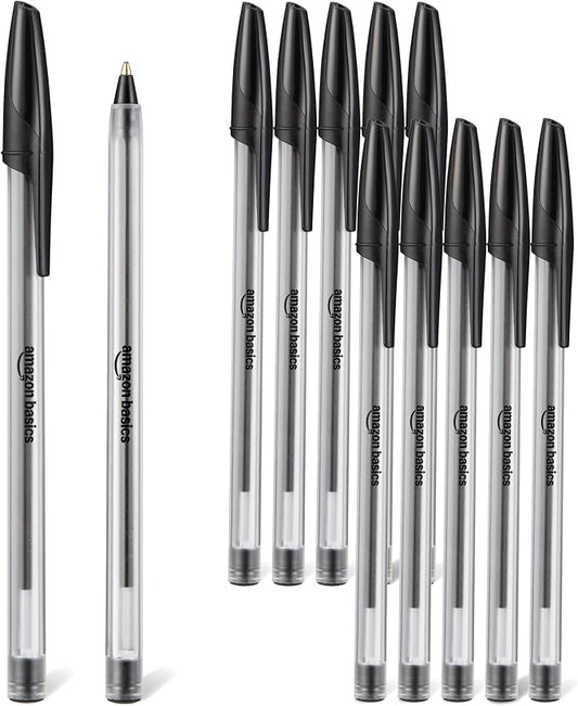Amazon Basics Ballpoint Pens, 12 Pack by AmazonBasics
