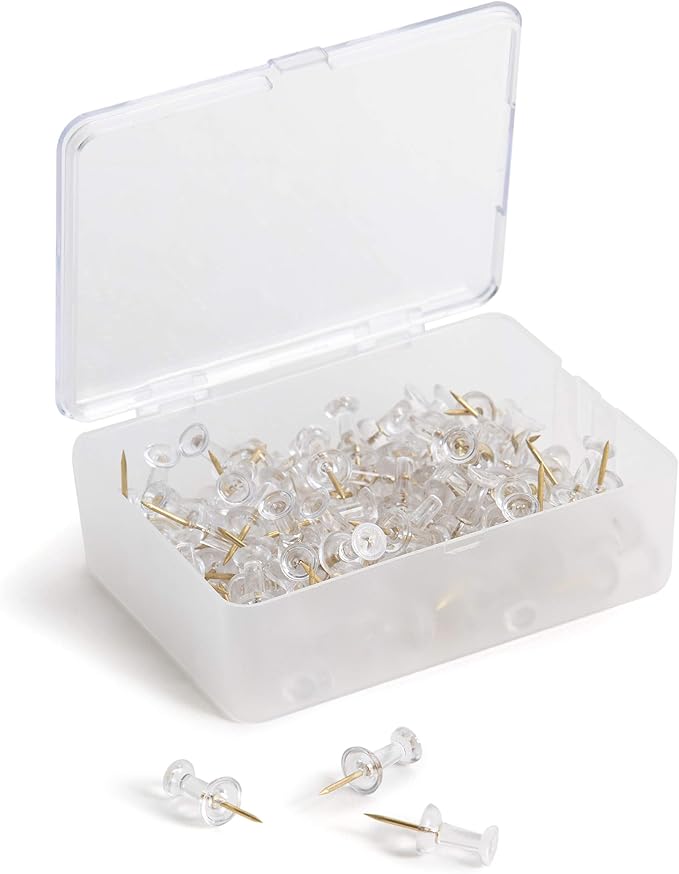 U Brands 3092U0624 Fashion Metal Thumbtacks by UBrands