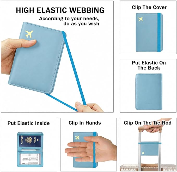 ZOPPEN RFID Blocking Passport Holder - Image 5