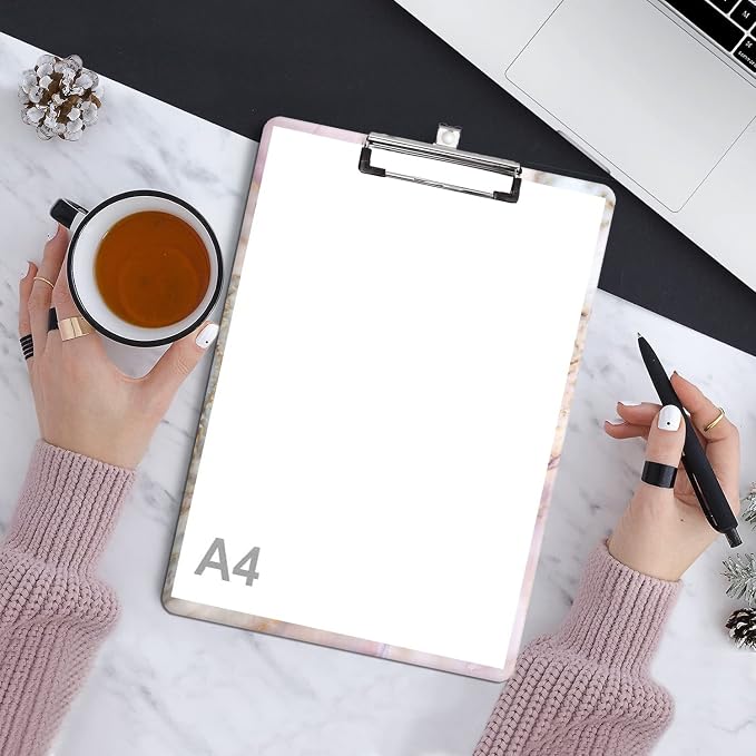 Fashion Clipboard, A4 Letter Size Wooden Decorative Clipboards - Image 7