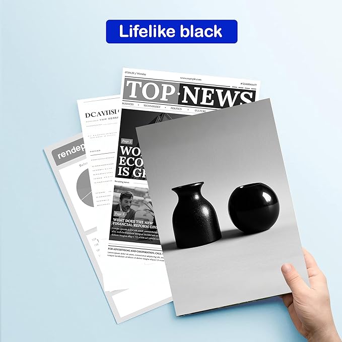 for Brother LC401XL LC406XL Ink Cartridges (2BK LC406XL Ink Cartridges)-DeskLoop Office