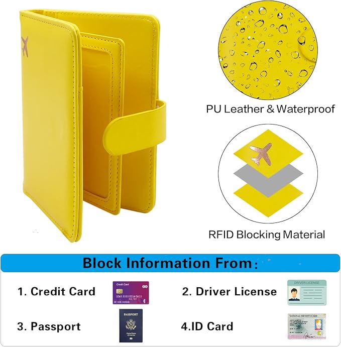 Melsbrinna RFID Passport Holder - Image 4