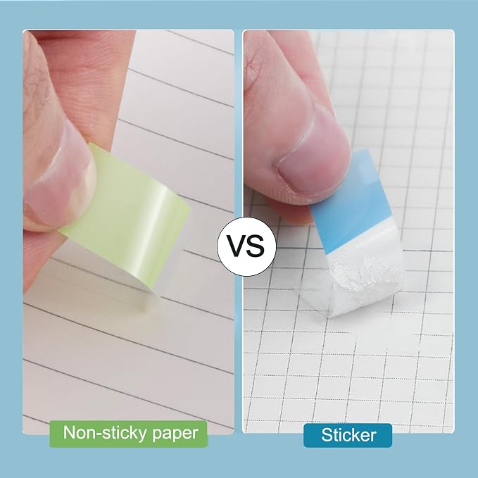 Golcellia Sticky Notes Tabs 900 Pieces Transparent Sticky Tabs, 0.47 Inch Index - Image 4